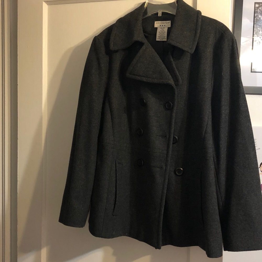 Grey winter jacket